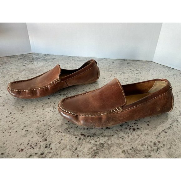 Cole Haan Somerset Venetian Drivers Brown Leather, Men's 8.5M - Picture 1 of 6